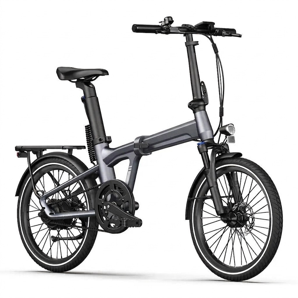 Folding electric bike